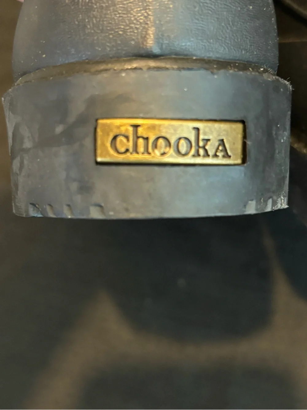 Women size 5 Chooka Classic Heel Clog rubber waterproof “new without tags”